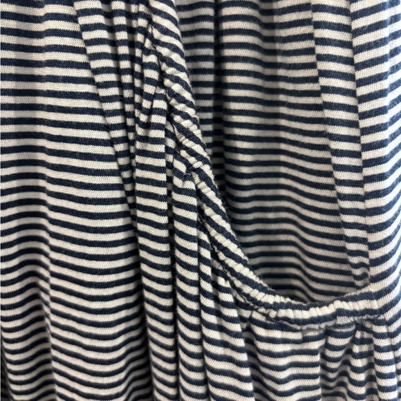 Garnet Hill Striped Gray Maxi Skirt - Picture 6 of 6